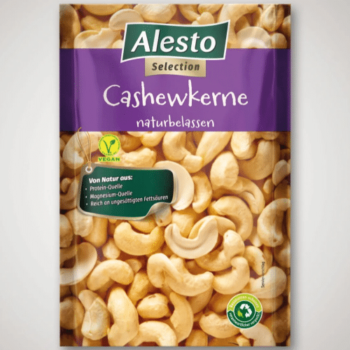 Alesto Cashewkerne Naturbelassen 200g