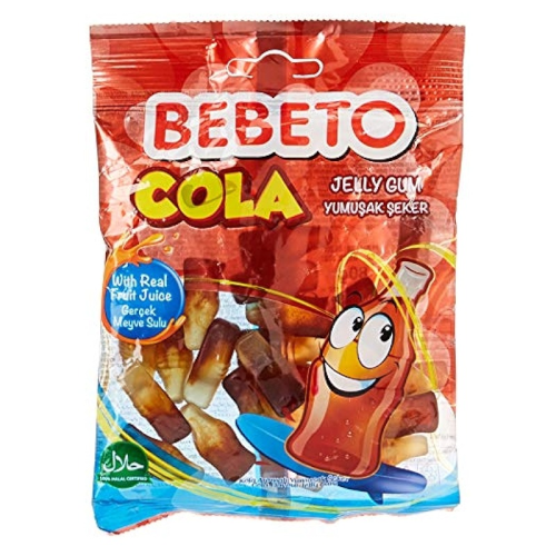 Bebeto Oily Cola Bottles (New) 300g