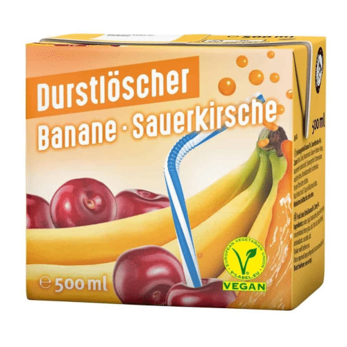 Durstlöscher Banane-Sauerkirsche 500ml (New)