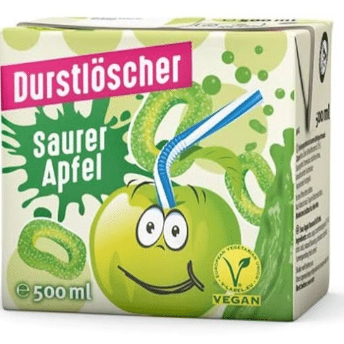 Durstlöscher Saurer Apfel Geschmack (New) 500ml