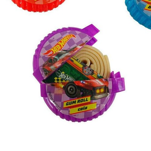 Hot Wheels gum roll cola
