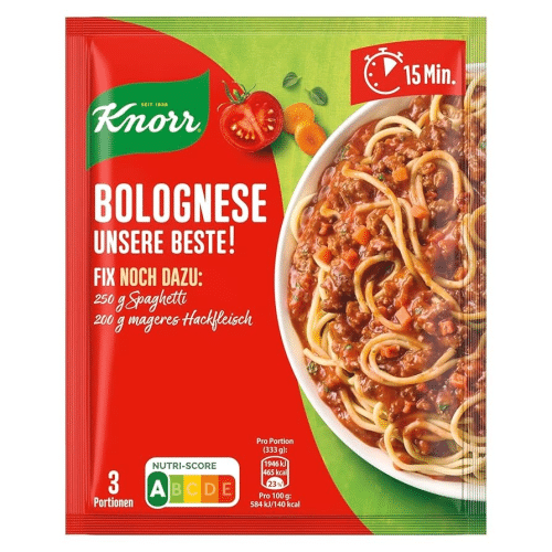 Knorr Spaghetti Napoli Fix Noch Dazu