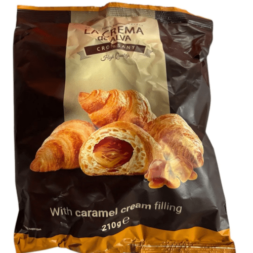 La Crema De Alva Croissant Mit Vanillecreme Füllung