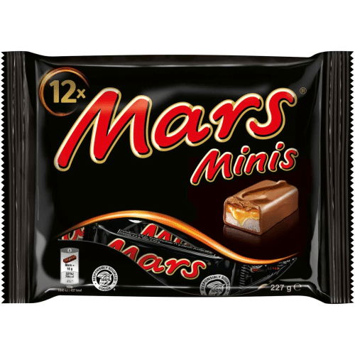 Mars Minis 12 Stück 227g (New)