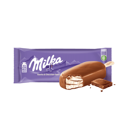 Milka Vanilla&Chocolate Swirl