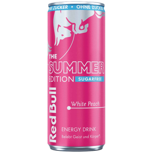Red Bull Summer Edition White Peach Sugarfree (Einweg)