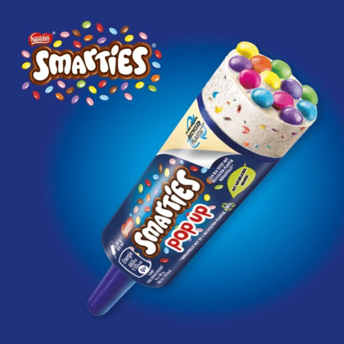 Smarties Pop Up Ice Cream