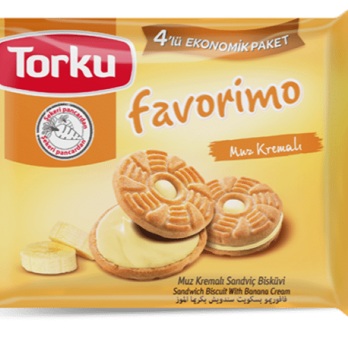 Torku Muz Kremali Bisküvi (New)
