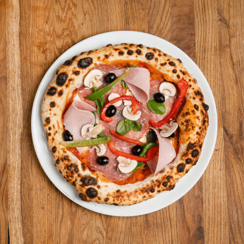 Pizza Rosso Caprizosa