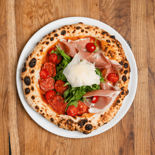 Pizza Rosso Drei Variationen (pikant)