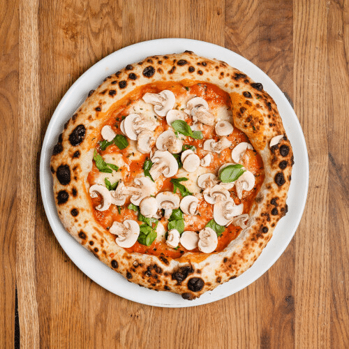 Pizza Rosso Funghi