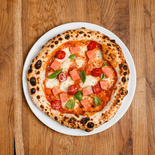 Pizza Rosso Salmone
