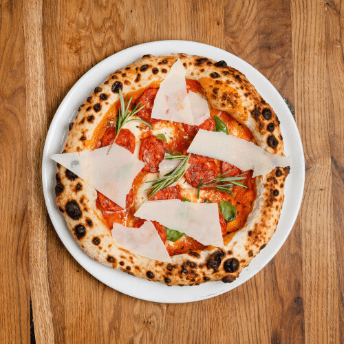 Pizza Rosso Sboldra (pikant)