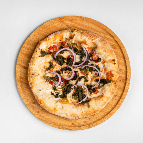 Pizza Spinat (vegetarisch)