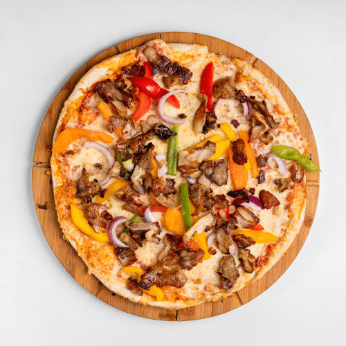 Pizza Hähnchen-Schawarma