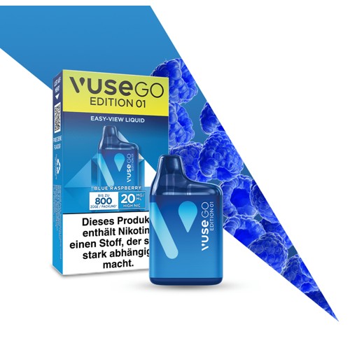 Vuse GO 800 (BOX) Blue Raspberry