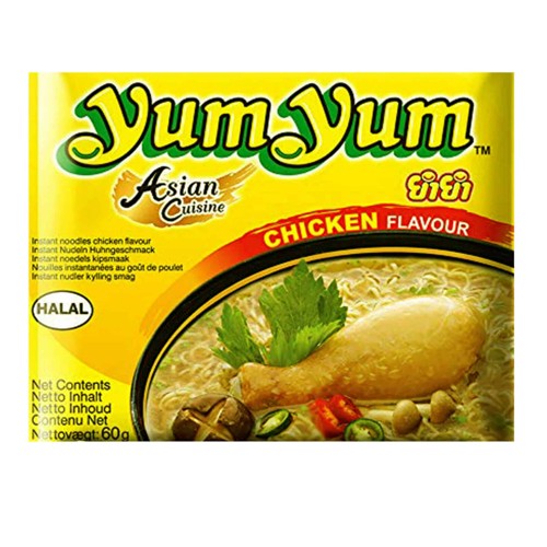 YumYum Huhn Instant Nudeln 30 x 60g