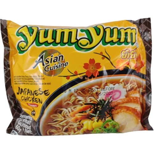 YumYum Instant Nudeln Japanese Chicken 60g