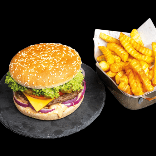 Cheeseburger Menü