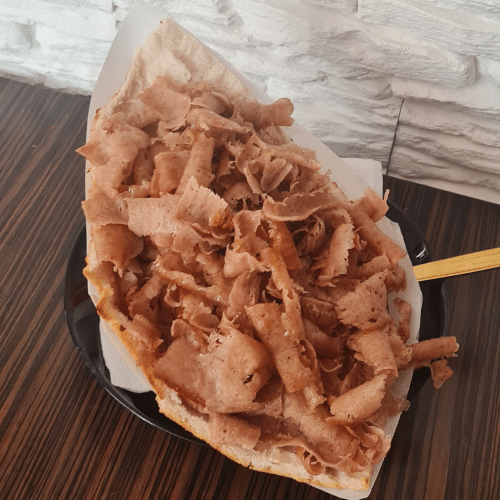Drehspieß Nur Fleisch
