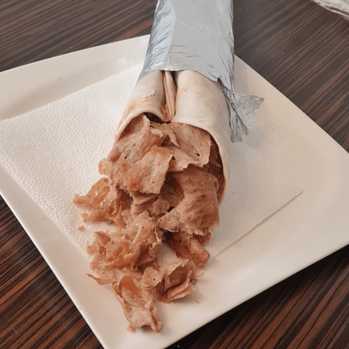 Dürüm nur mit Fleisch