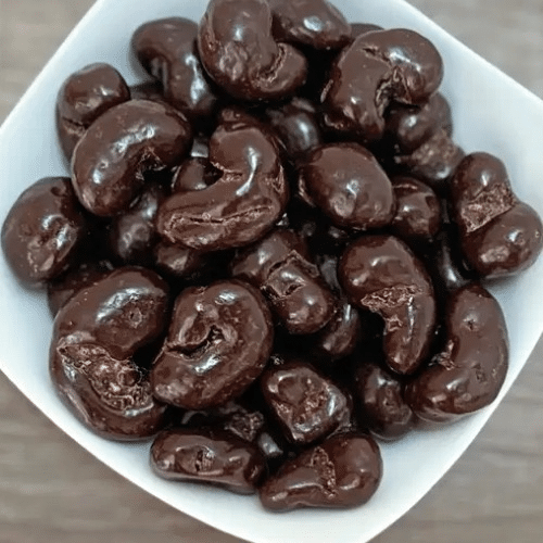 Cashewnüsse in dunkler Schokolade 50g
