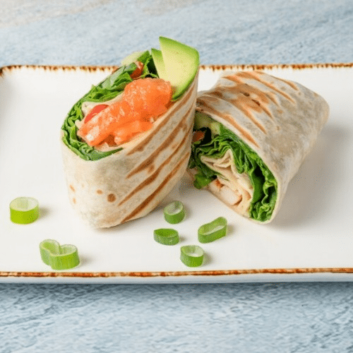 Lachs Wrap