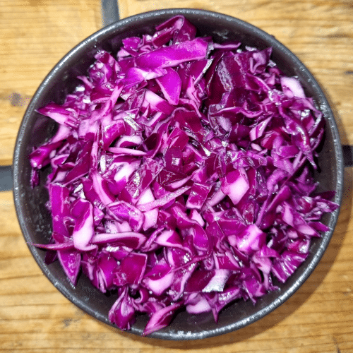 Rotkohl, knackig, leicht mariniert 100 g