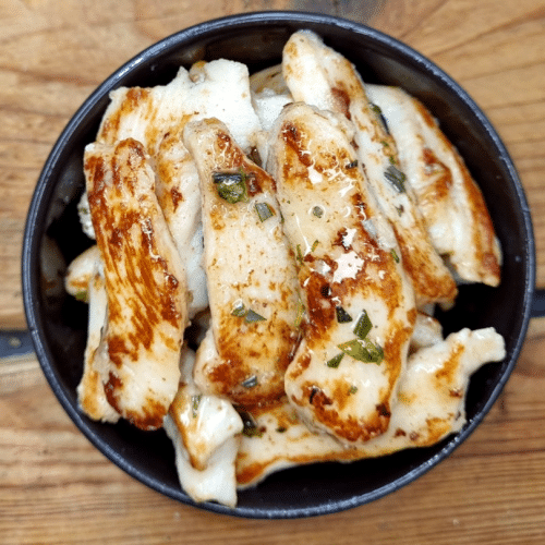 Saftige Hähnchenbruststücke in einer köstlichen Marinade 100g