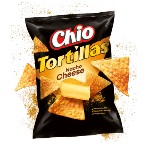 Chio Tortillas Nacho Cheese 110g