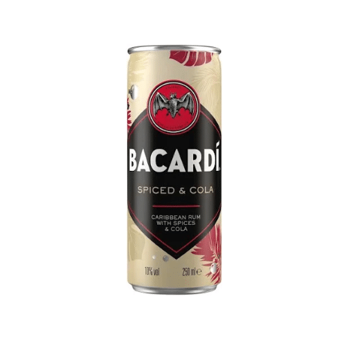 Bacardi Spiced And Cola 0.25l