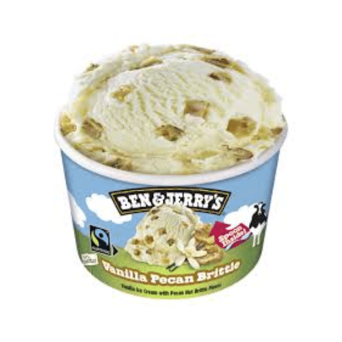 Ben & Jerrys Vanilla Pecan Brittle 100ml