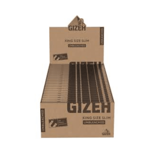 Gizeh Unbleached King Size Slim & Tips
