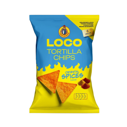 Loco Tortilla Chips Oriental Spices 100g
