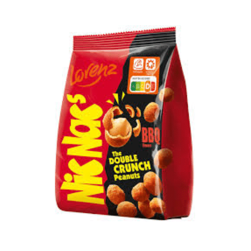 Nic Nac's BBQ Double Crunch Peanuts 110g