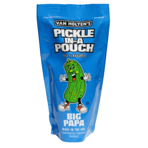 Pickle In a Pouch  Big Papa Dill Geschmack Usa