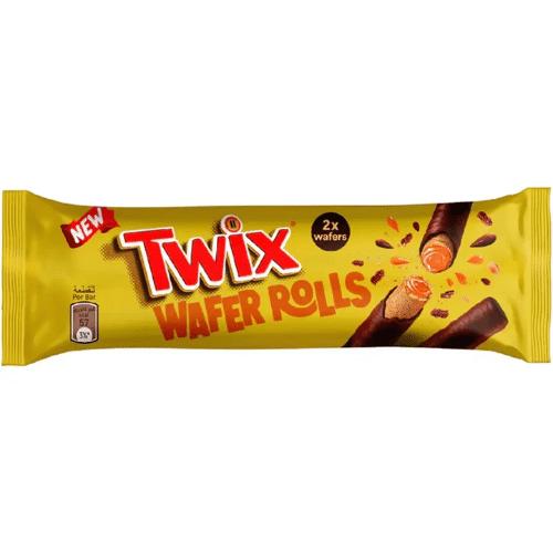 Twix Wafer Rolls 2er