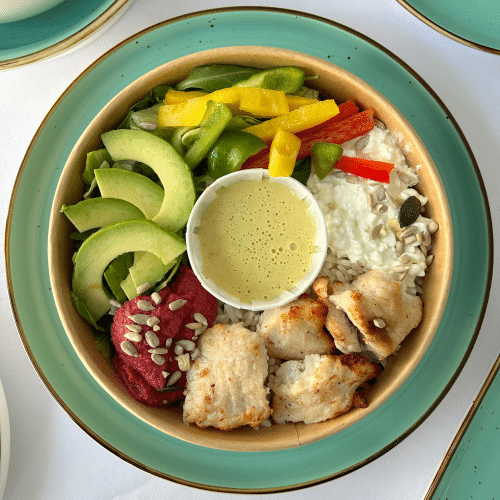 Hühnchen Bowl
