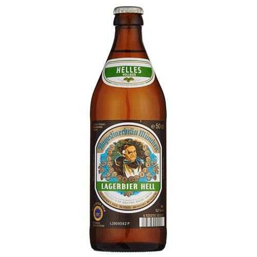 Augustiner Lager Hell 0,5l (MEHRWEG)