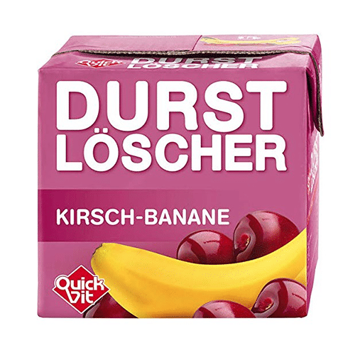 Durstlöscher Banane Kirsche 0,5l