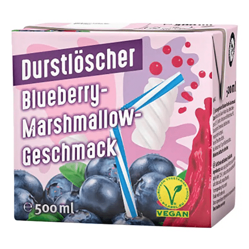 Durstlöscher Blueberry-Marshmallow 0,5l