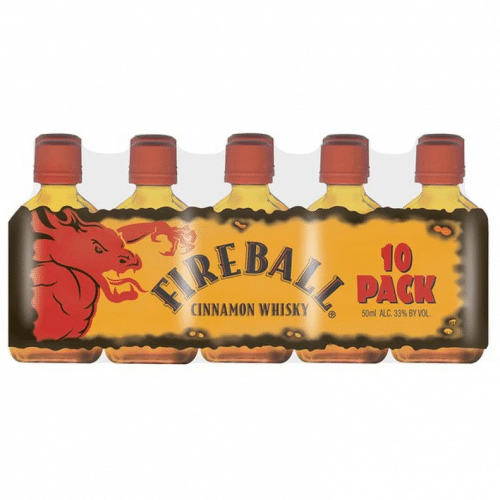 Fireball 10x50ml Pack Dragon Shot