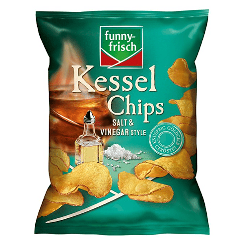 Funny Kesselchips Salt&Vinegar 120g