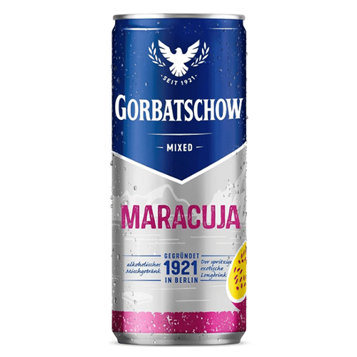 Gorbatschow & Maracuja 0,33l (EINWEG)