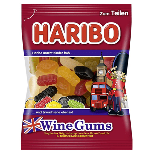 Haribo Wine Gums 175g