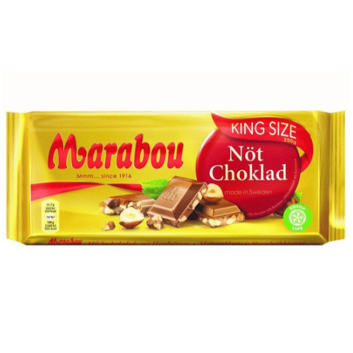 Marabou Nöt Choklad 250gr.