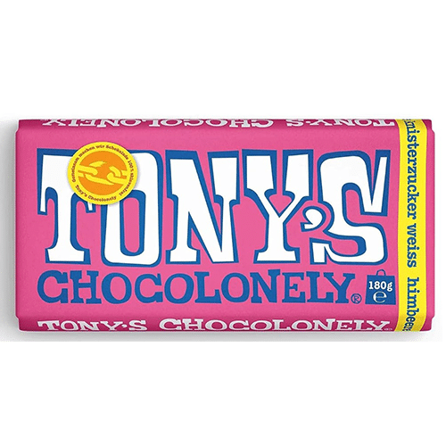 Tony's Knisterzucker weiss himbeere 180g