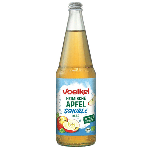 Voelkel Apfelschorle 0,5l (MEHRWEG)