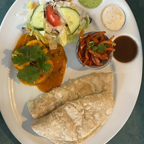 Garnelen Puri