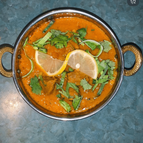 Lammfleisch Madras (scharf)